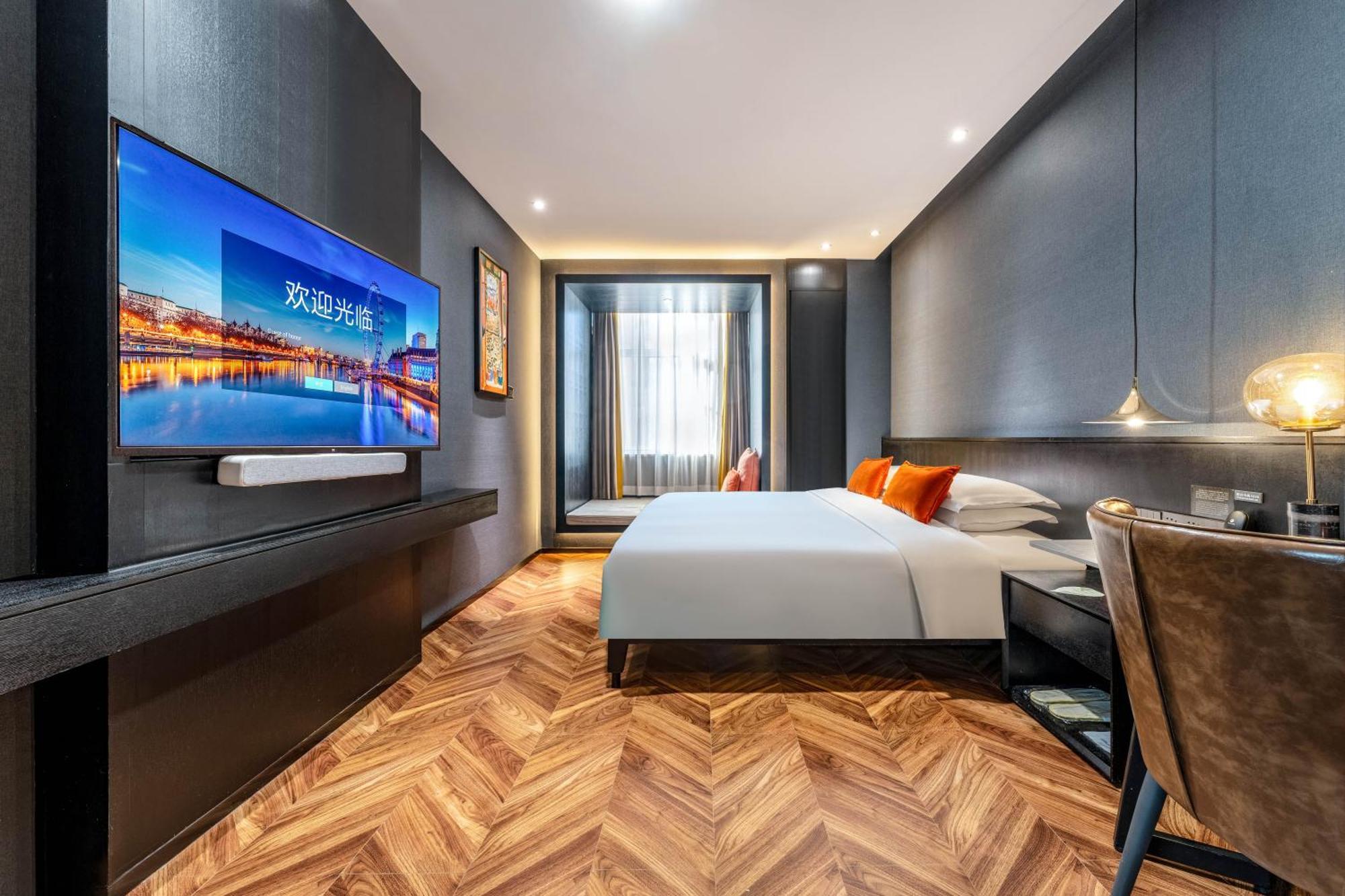 Hesu Designer Hotel & Suites -Near Xi'An Drum Tower And Yongning Gate -Free Laundry Luggage Storage -Kitty Cafe With Freshly Ground Coffee -24H Front Desk -English Service Buitenkant foto