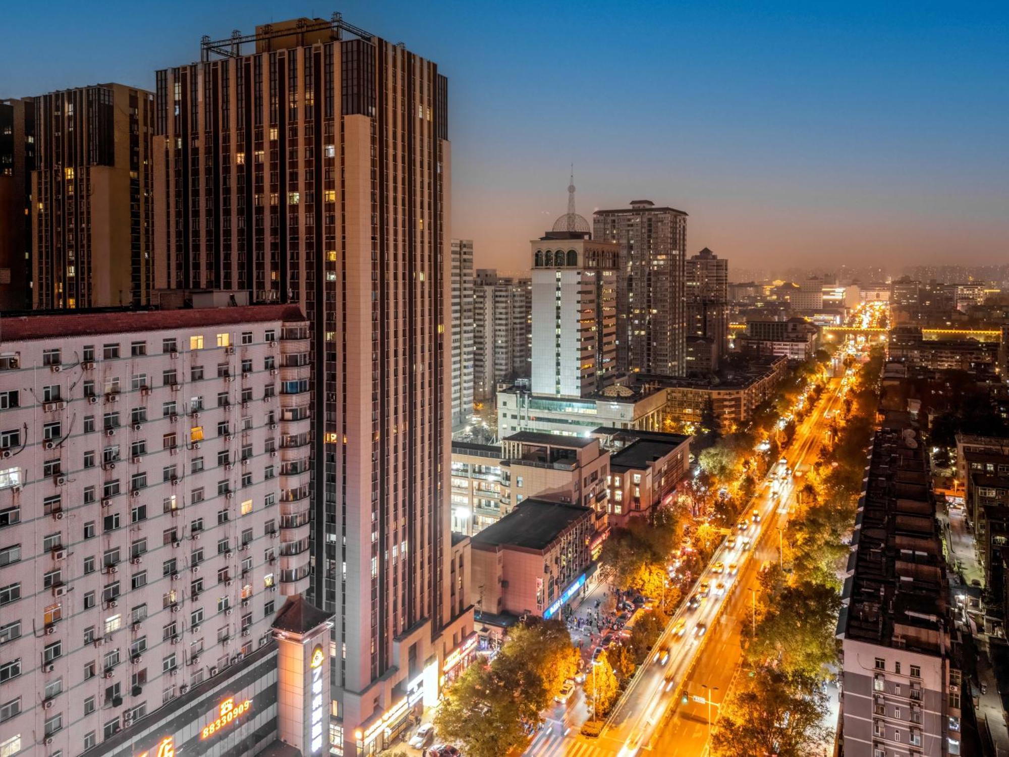 Hesu Designer Hotel & Suites -Near Xi'An Drum Tower And Yongning Gate -Free Laundry Luggage Storage -Kitty Cafe With Freshly Ground Coffee -24H Front Desk -English Service Buitenkant foto