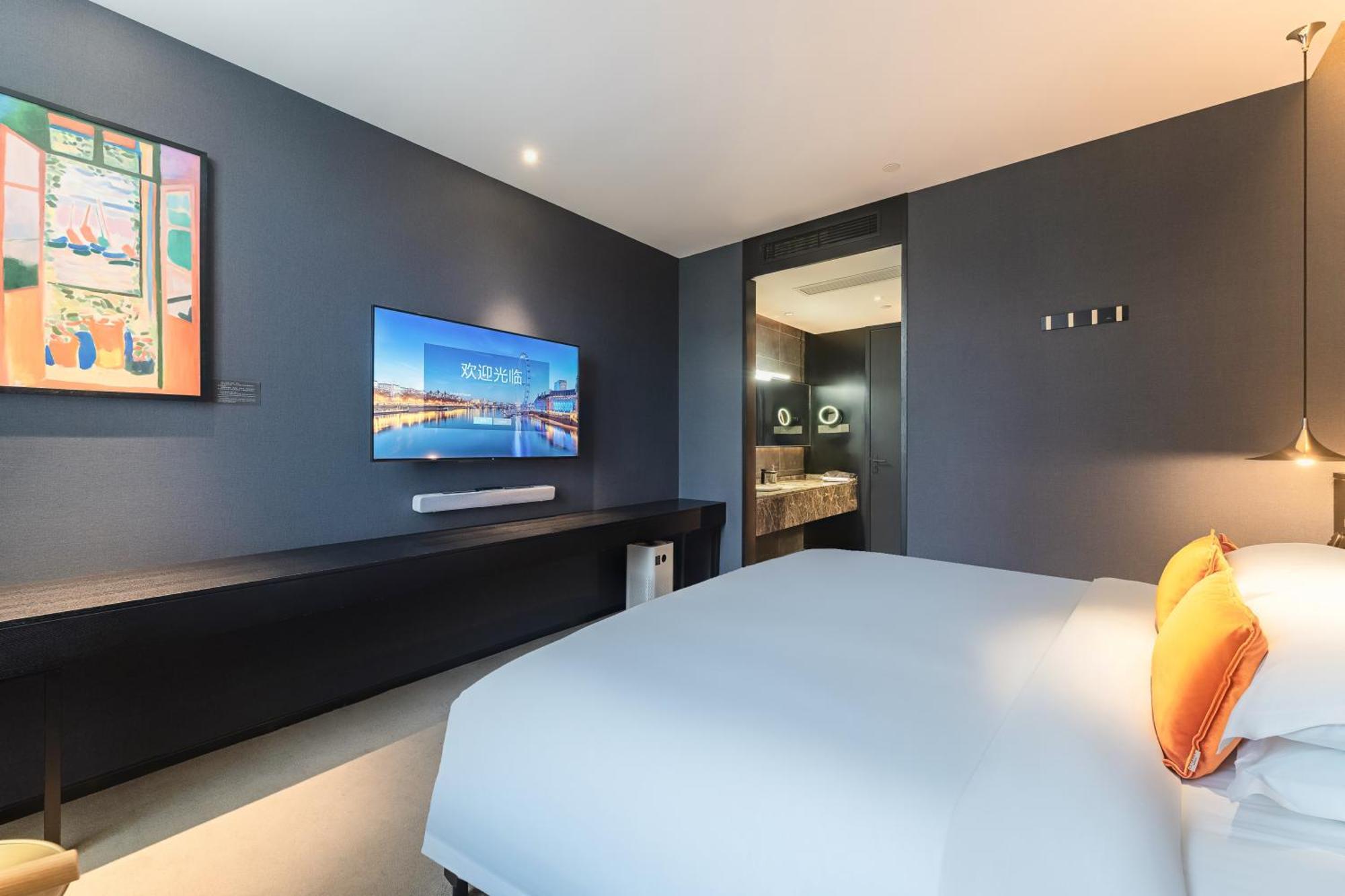 Hesu Designer Hotel & Suites -Near Xi'An Drum Tower And Yongning Gate -Free Laundry Luggage Storage -Kitty Cafe With Freshly Ground Coffee -24H Front Desk -English Service Buitenkant foto