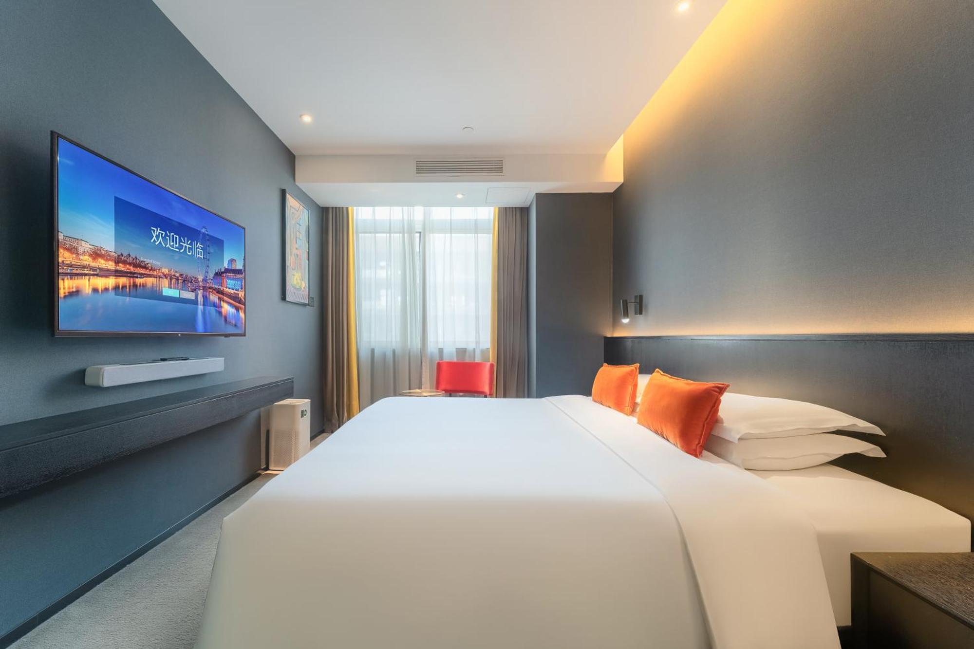 Hesu Designer Hotel & Suites -Near Xi'An Drum Tower And Yongning Gate -Free Laundry Luggage Storage -Kitty Cafe With Freshly Ground Coffee -24H Front Desk -English Service Buitenkant foto