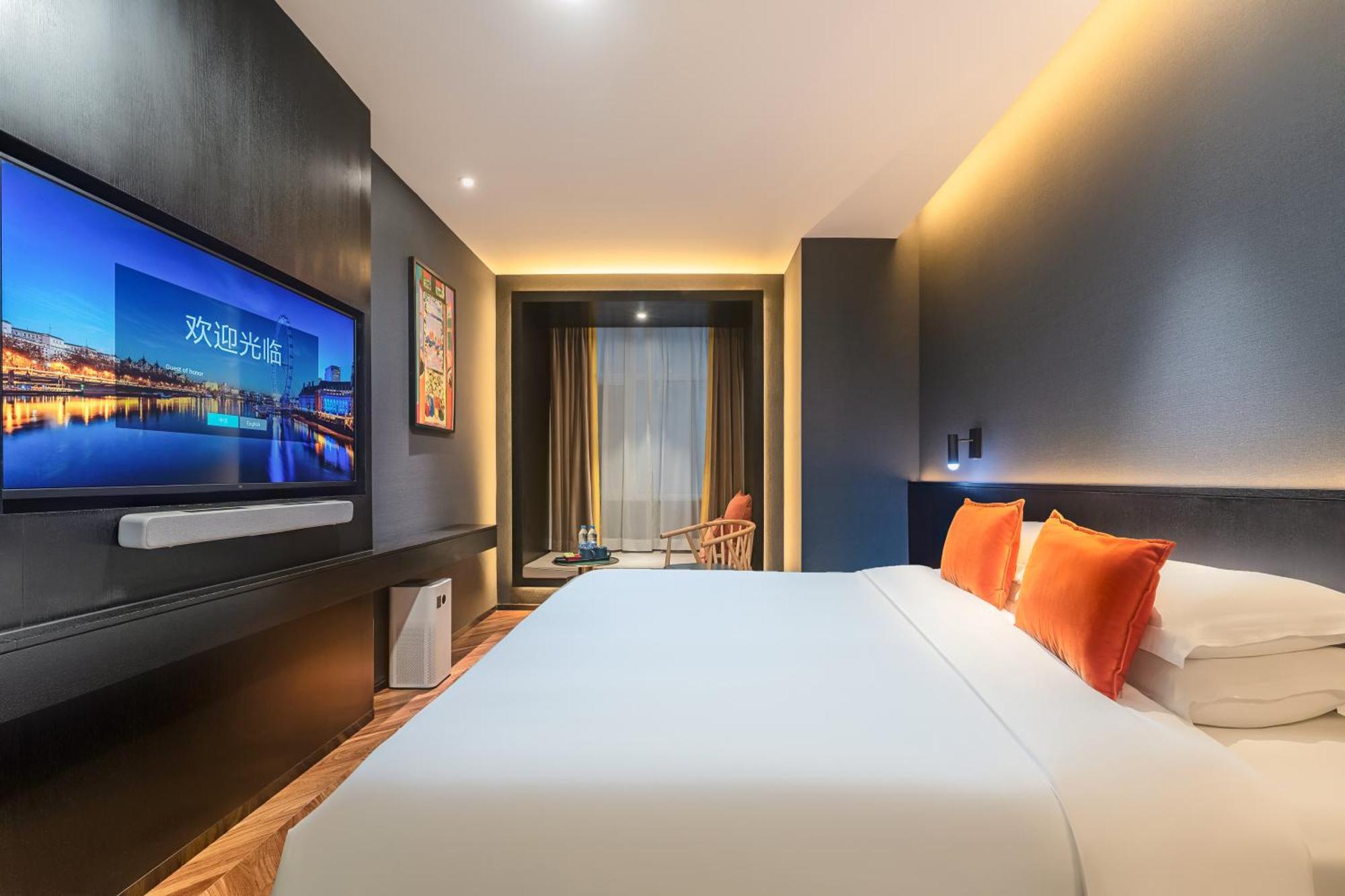 Hesu Designer Hotel & Suites -Near Xi'An Drum Tower And Yongning Gate -Free Laundry Luggage Storage -Kitty Cafe With Freshly Ground Coffee -24H Front Desk -English Service Buitenkant foto