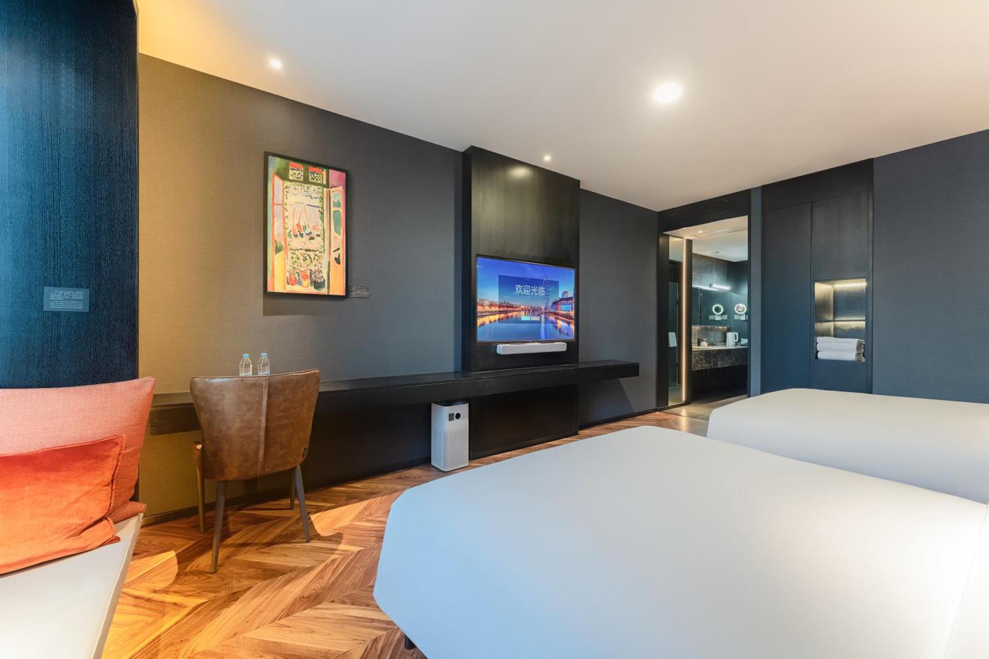 Hesu Designer Hotel & Suites -Near Xi'An Drum Tower And Yongning Gate -Free Laundry Luggage Storage -Kitty Cafe With Freshly Ground Coffee -24H Front Desk -English Service Buitenkant foto