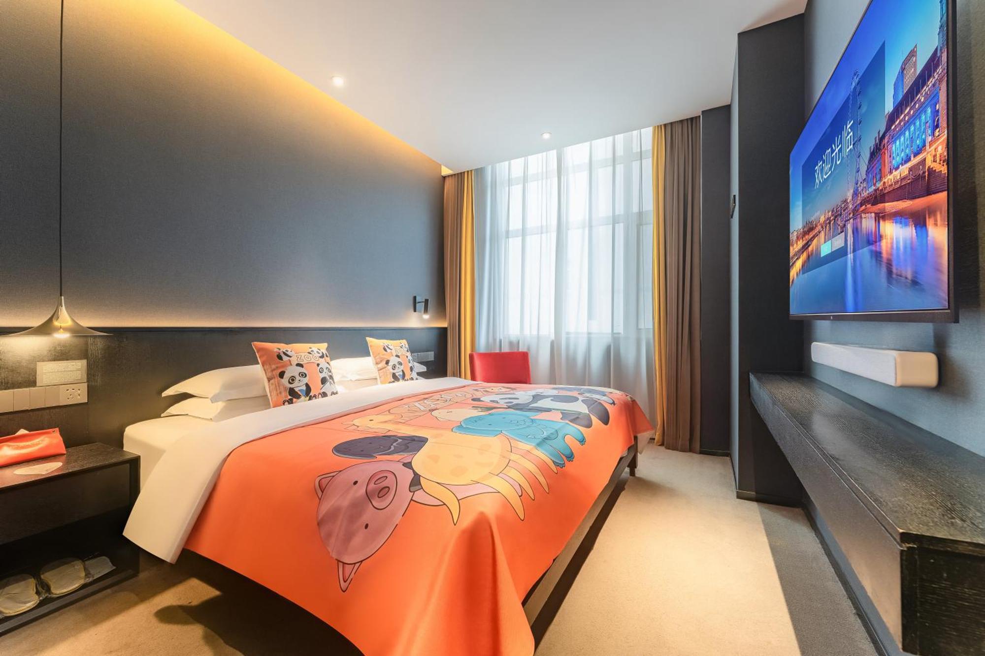 Hesu Designer Hotel & Suites -Near Xi'An Drum Tower And Yongning Gate -Free Laundry Luggage Storage -Kitty Cafe With Freshly Ground Coffee -24H Front Desk -English Service Buitenkant foto