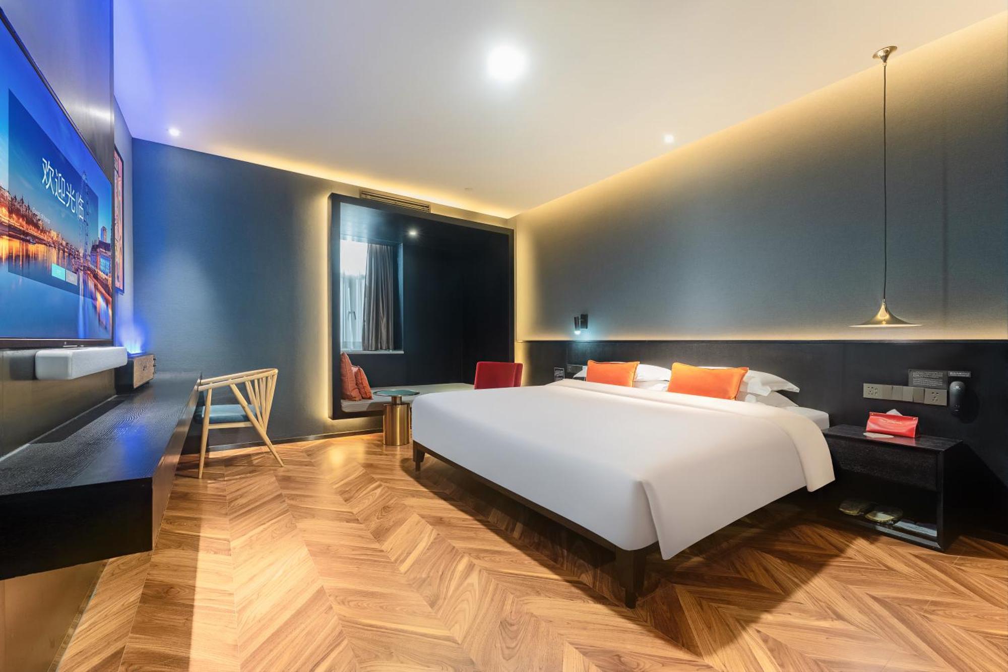 Hesu Designer Hotel & Suites -Near Xi'An Drum Tower And Yongning Gate -Free Laundry Luggage Storage -Kitty Cafe With Freshly Ground Coffee -24H Front Desk -English Service Buitenkant foto