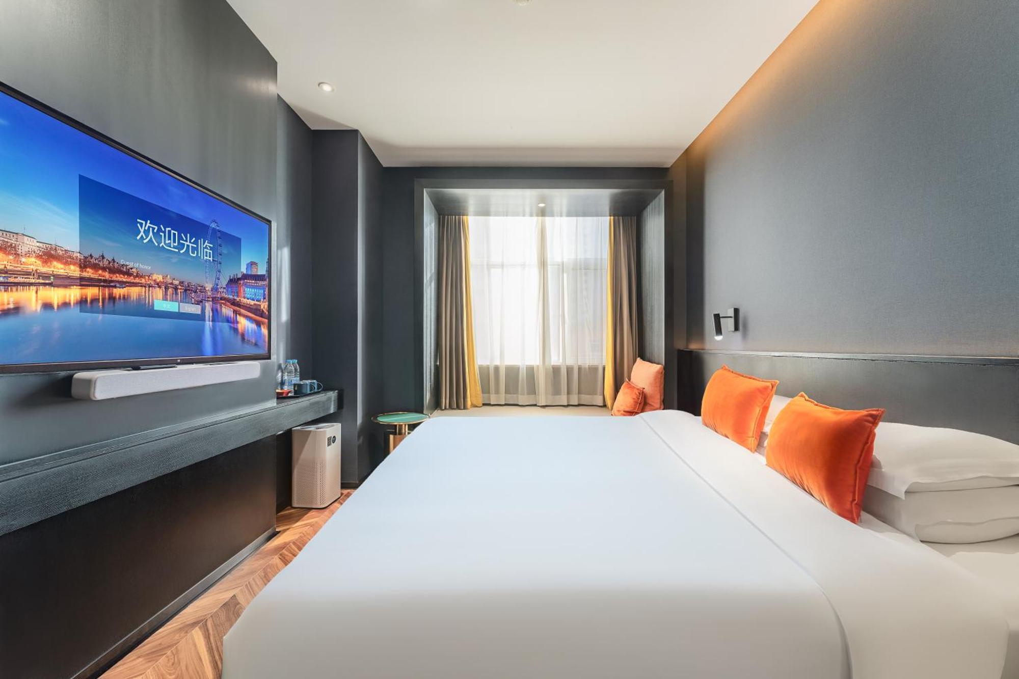 Hesu Designer Hotel & Suites -Near Xi'An Drum Tower And Yongning Gate -Free Laundry Luggage Storage -Kitty Cafe With Freshly Ground Coffee -24H Front Desk -English Service Buitenkant foto